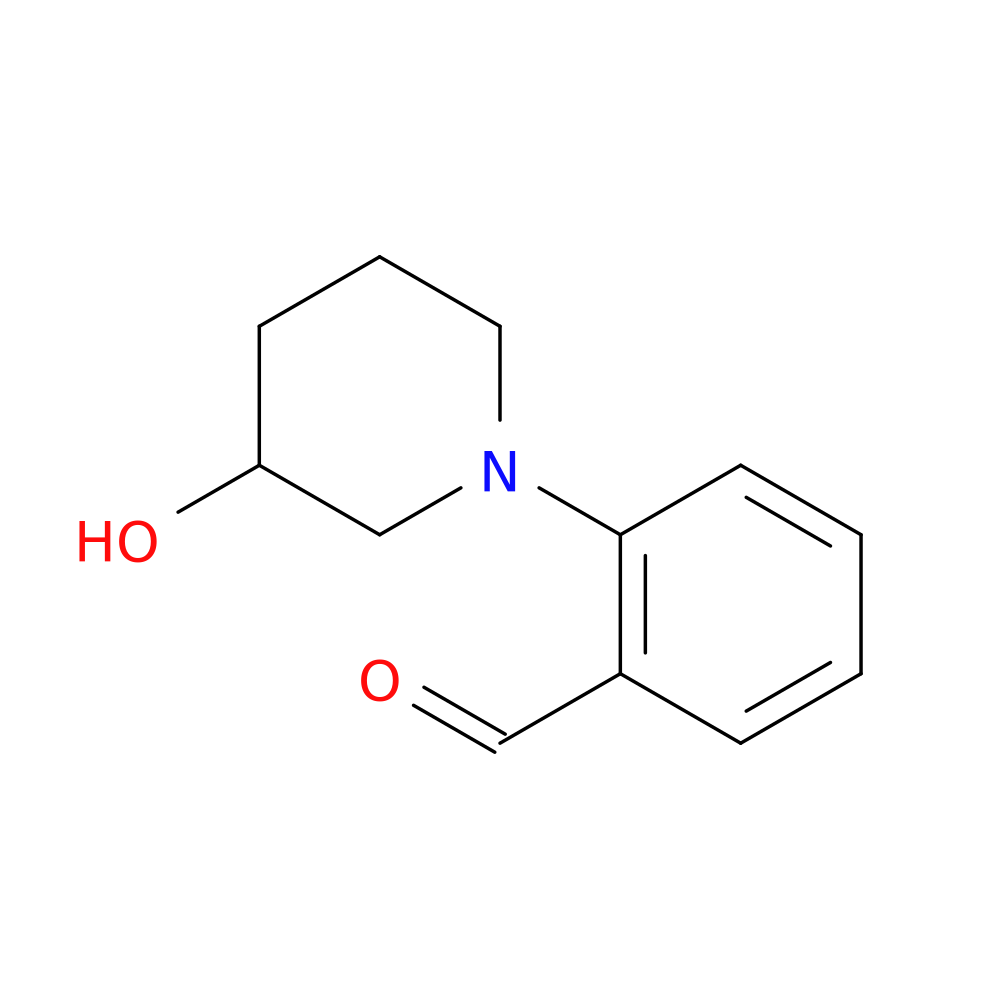 2-(3-Hydroxypiperidin-1-yl)benzaldehyde