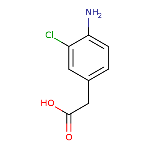 4-amino-3-chlorobenzeneacetic acid