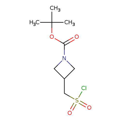 tert-butyl 3-[(chlorosulfonyl)methyl]azetidine-1-carboxylate