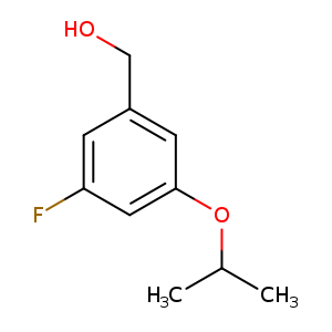 [3-Fluoro-5-(propan-2-yloxy)phenyl]methanol