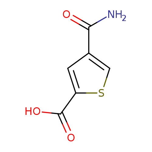 4-carbamoylthiophene-2-carboxylic acid