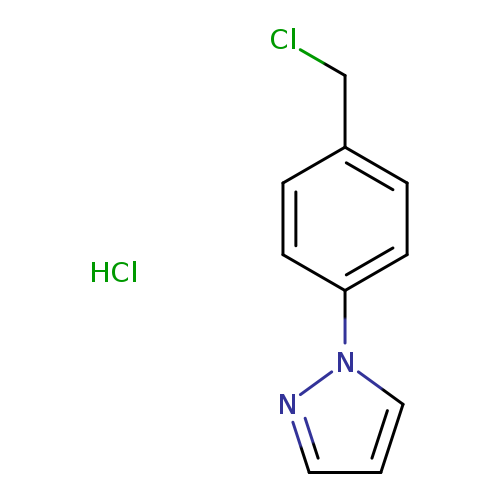 1-[4-(Chloromethyl)phenyl]pyrazoleHydrochloride