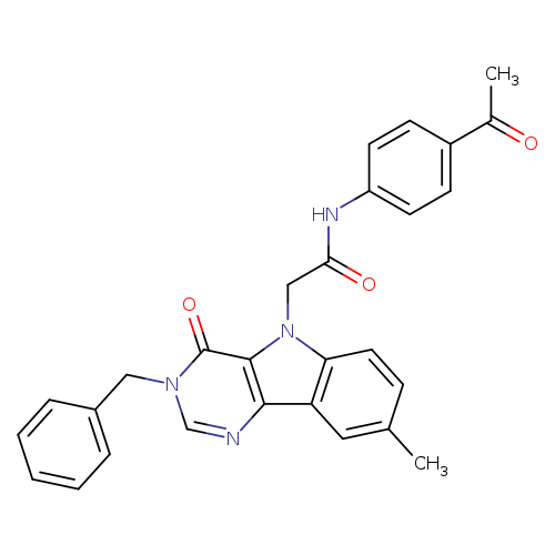 N-(4-acetylphenyl)-2-{3-benzyl-8-methyl-4-oxo-3H,4H,5H-pyrimido[5,4-b]indol-5-yl}acetamide