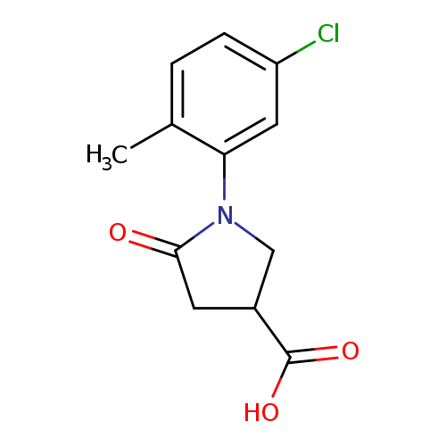 1-(5-Chloro-2-methylphenyl)-5-oxopyrrolidine-3-carboxylic acid