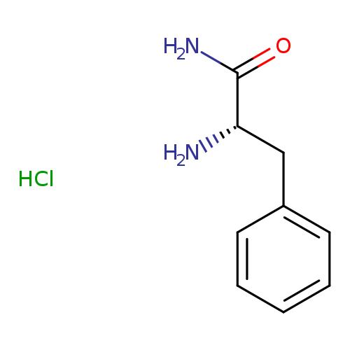 Benzenepropanamide, a-amino-, monohydrochloride, (aS)-
