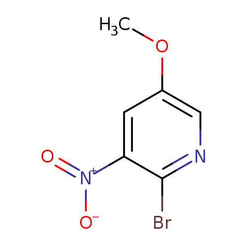 2-Bromo-5-methoxy-3-nitropyridine