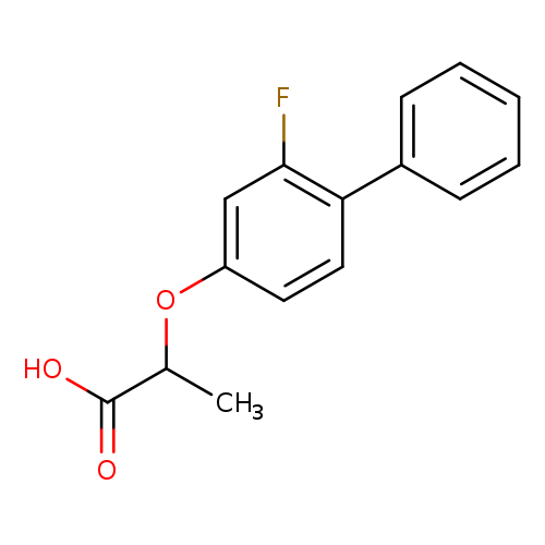2-({2-fluoro-[1,1'-biphenyl]-4-yl}oxy)propanoic acid