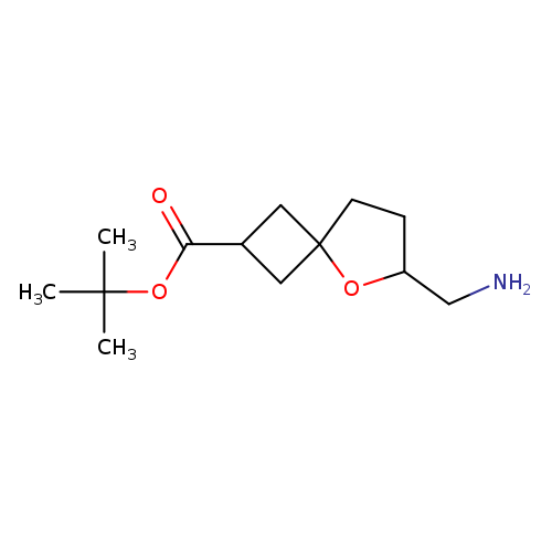 tert-butyl 6-(aminomethyl)-5-oxaspiro[3.4]octane-2-carboxylate, Mixture of isomers