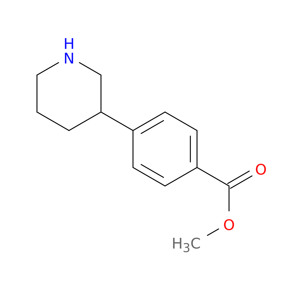 Methyl 4-(piperidin-3-yl)benzoate