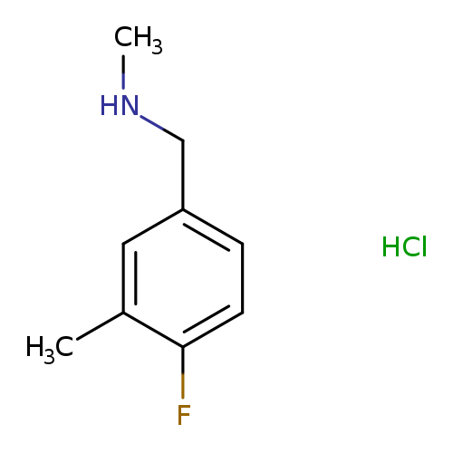 [(4-fluoro-3-methylphenyl)methyl](methyl)amine hydrochloride