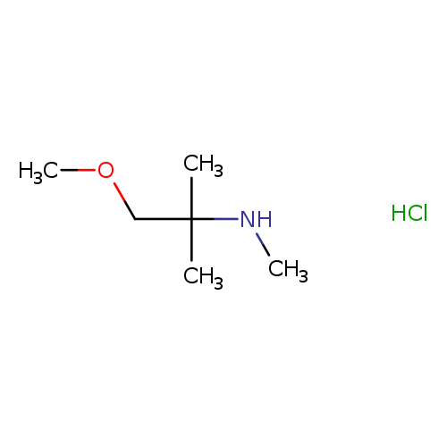 (2-methoxy-1,1-dimethylethyl)methylamine hydrochloride