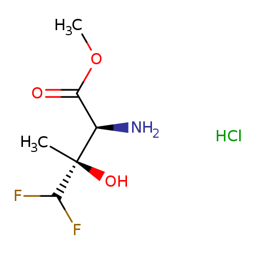 rac-methyl(2R,3R)-2-amino-4,4-difluoro-3-hydroxy-3-methylbutanoatehydrochloride