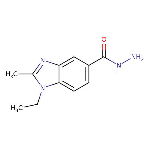 1-ethyl-2-methyl-1H-1,3-benzodiazole-5-carbohydrazide