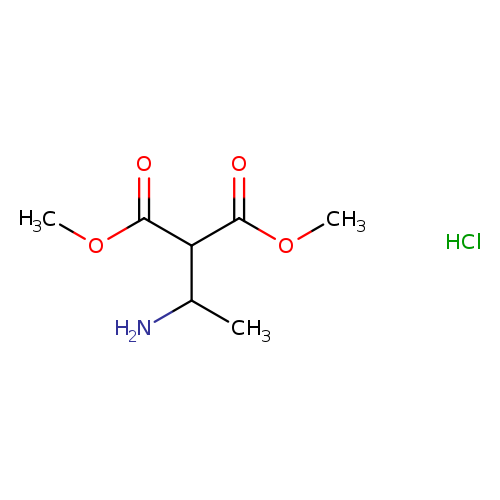 1,3-dimethyl2-(1-aminoethyl)propanedioatehydrochloride