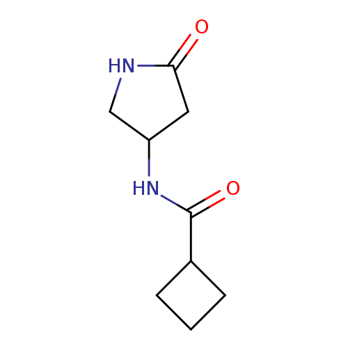N-(5-oxopyrrolidin-3-yl)cyclobutanecarboxamide
