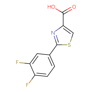 2-(3,4-difluorophenyl)-1,3-thiazole-4-carboxylic acid