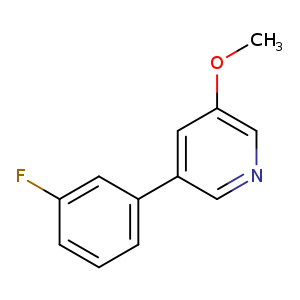 3-(3-Fluorophenyl)-5-methoxypyridine