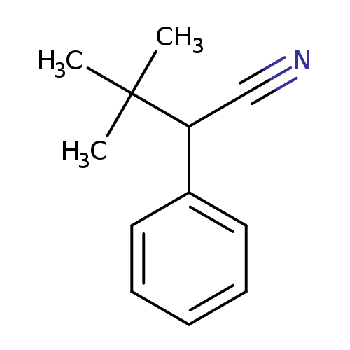 3,3-dimethyl-2-phenylbutanenitrile