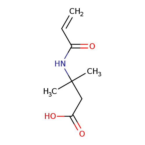 3-Acrylamido-3-methylbutanoic acid