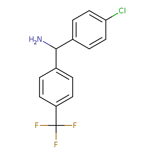 (4-chlorophenyl)[4-(trifluoromethyl)phenyl]methanamine