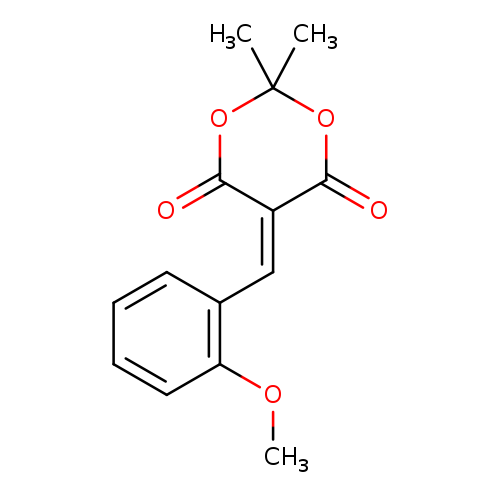 5-(2-Methoxybenzylidene)-2,2-dimethyl-1,3-dioxane-4,6-dione