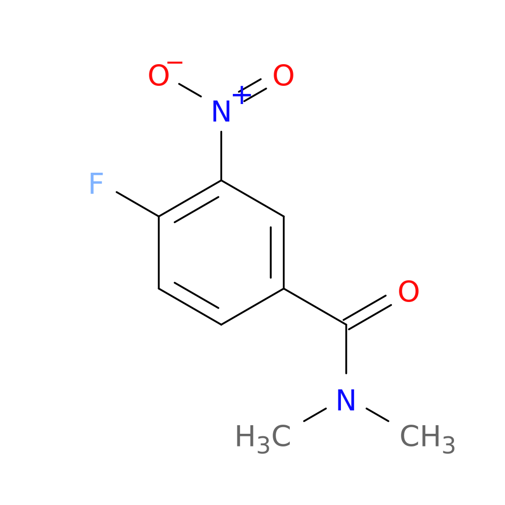 4-Fluoro-N,N-dimethyl-3-nitrobenzamide