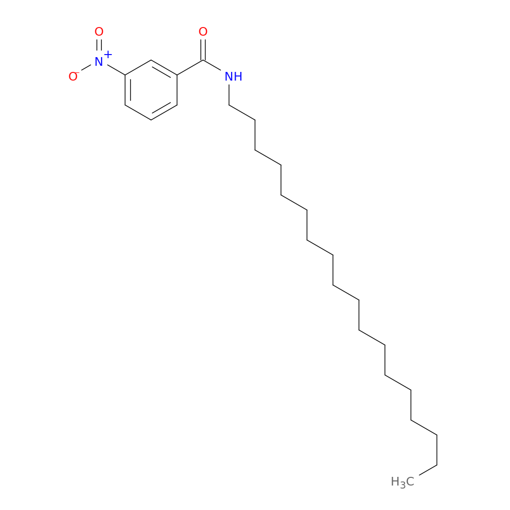 M-NITRO-N-OCTADECYLBENZAMIDE