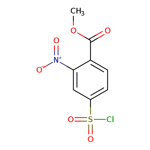 methyl 4-(chlorosulfonyl)-2-nitrobenzoate
