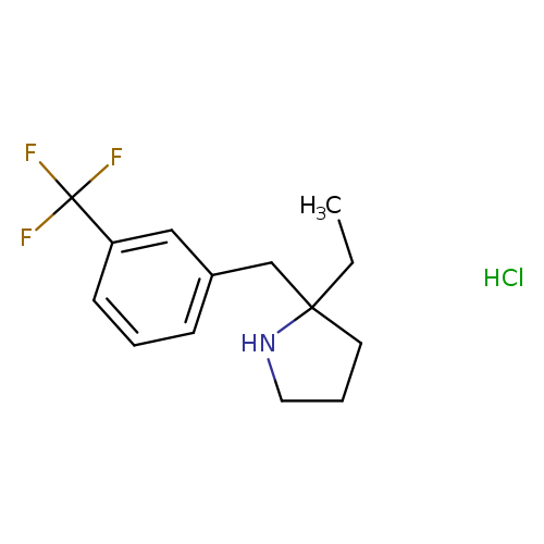 2-ethyl-2-{[3-(trifluoromethyl)phenyl]methyl}pyrrolidine hydrochloride