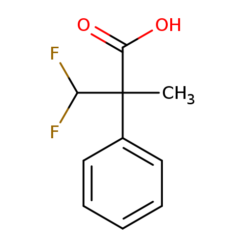 3,3-difluoro-2-methyl-2-phenylpropanoic acid
