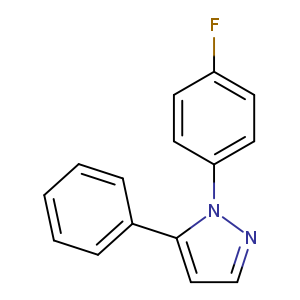 1-(4-FLUOROPHENYL)-5-PHENYL-1H-PYRAZOLE