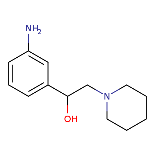 1-(3-aminophenyl)-2-(piperidin-1-yl)ethan-1-ol