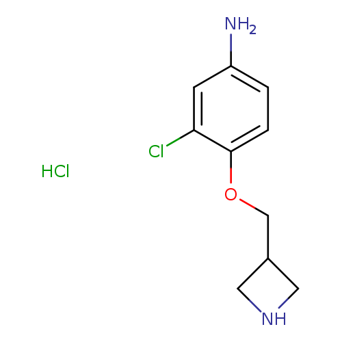 4-(Azetidin-3-ylmethoxy)-3-chloro-phenylamine hydrochloride