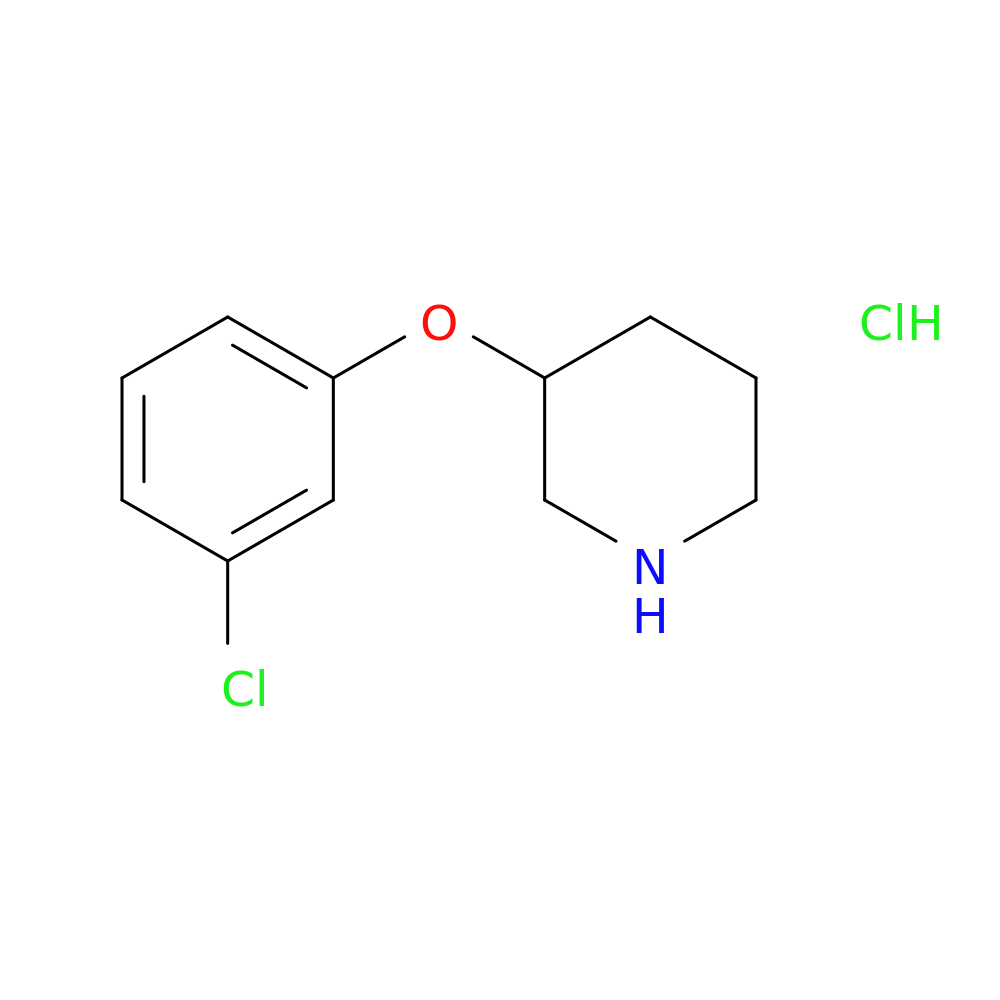 3-(3-Chlorophenoxy)piperidine hydrochloride