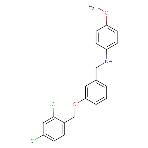 N-{3-[(2,4-dichlorobenzyl)oxy]benzyl}-N-(4-methoxyphenyl)amine