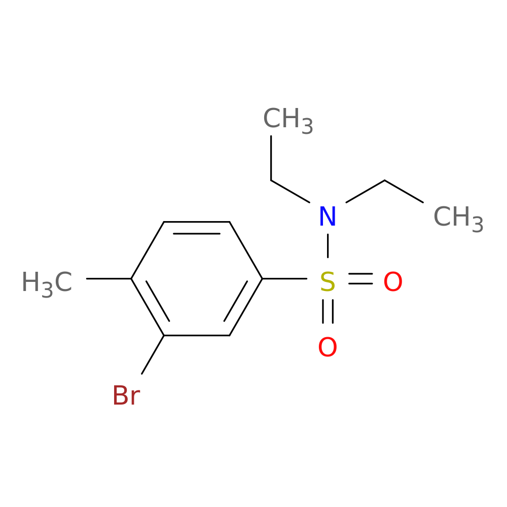 N,N-Diethyl 3-bromo-4-methylbenzenesulfonamide