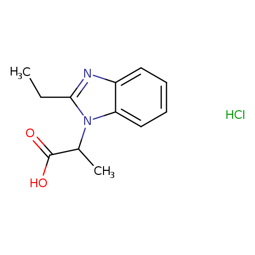 2-(2-Ethyl-benzoimidazol-1-yl)-propionic acidhydrochloride