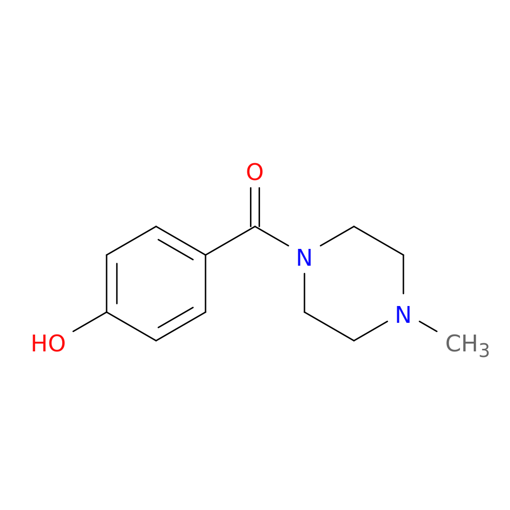 (4-Hydroxy-phenyl)-(4-methyl-piperazin-1-yl)-methanone