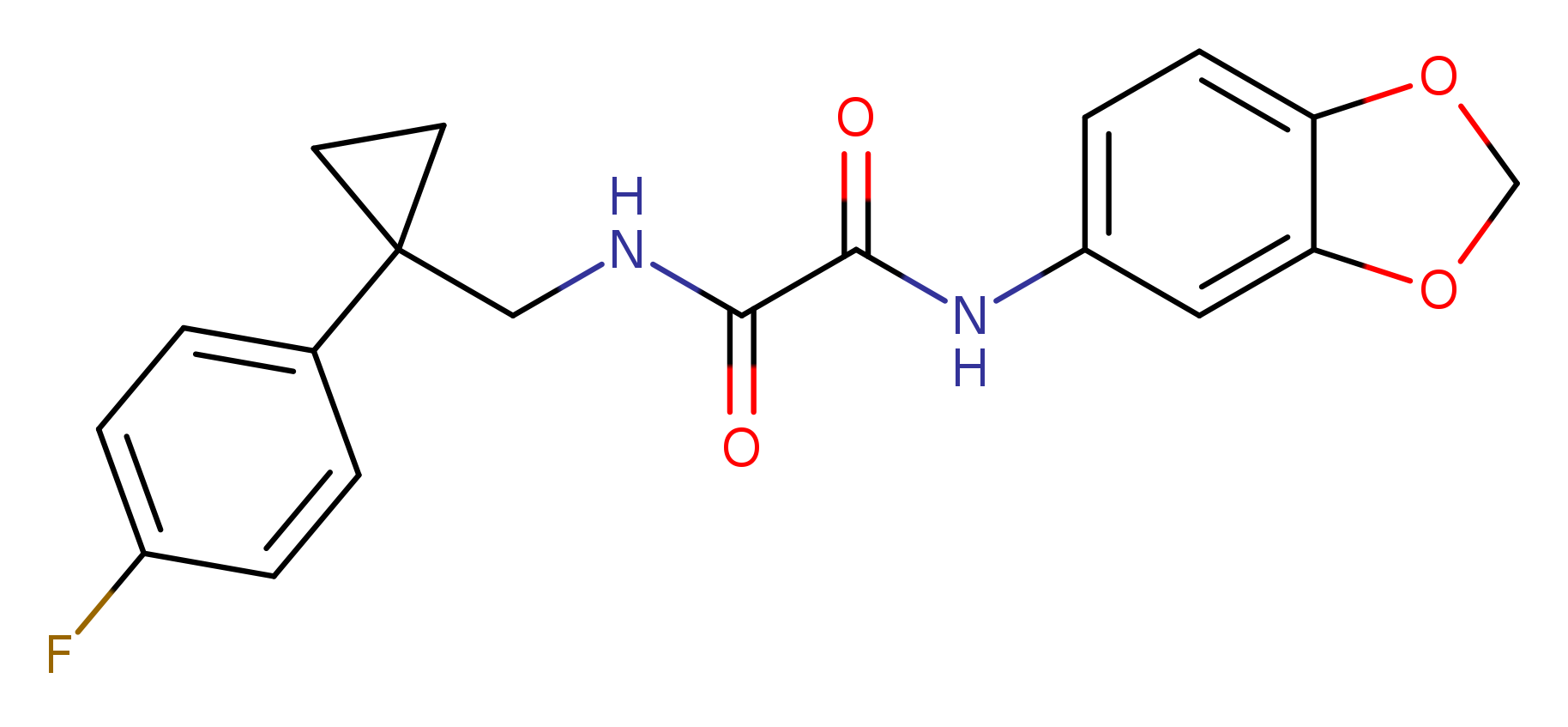 N'-(2H-1,3-benzodioxol-5-yl)-N-{[1-(4-fluorophenyl)cyclopropyl]methyl}ethanediamide