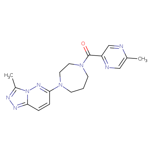 1-{3-methyl-[1,2,4]triazolo[4,3-b]pyridazin-6-yl}-4-(5-methylpyrazine-2-carbonyl)-1,4-diazepane