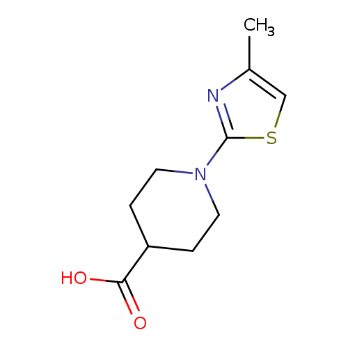 1-(4-Methyl-1,3-thiazol-2-yl)piperidine-4-carboxylic acid