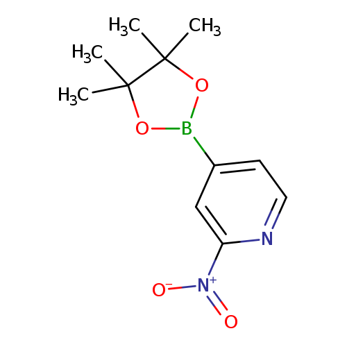 2-nitro-4-(tetramethyl-1,3,2-dioxaborolan-2-yl)pyridine