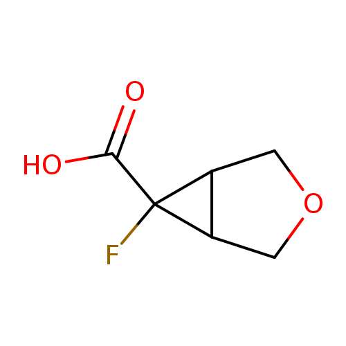 6-fluoro-3-oxabicyclo[3.1.0]hexane-6-carboxylic acid