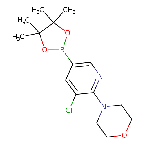 5-Chloro-6-morpholinopyridine-3-boronic acid pinacol ester