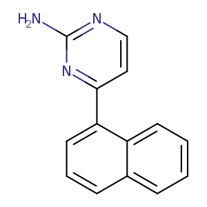 4-(Naphthalen-1-yl)pyrimidin-2-amine