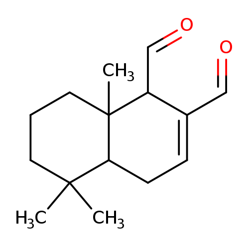 1,2-Naphthalenedicarboxaldehyde,1,4,4a,5,6,7,8,8a-octahydro-5,5,8a-trimethyl-, (1R,4aS,8aS)-