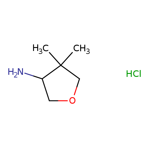 4,4-dimethyloxolan-3-amine hydrochloride
