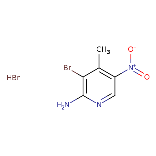 3-bromo-4-methyl-5-nitropyridin-2-amine hydrobromide