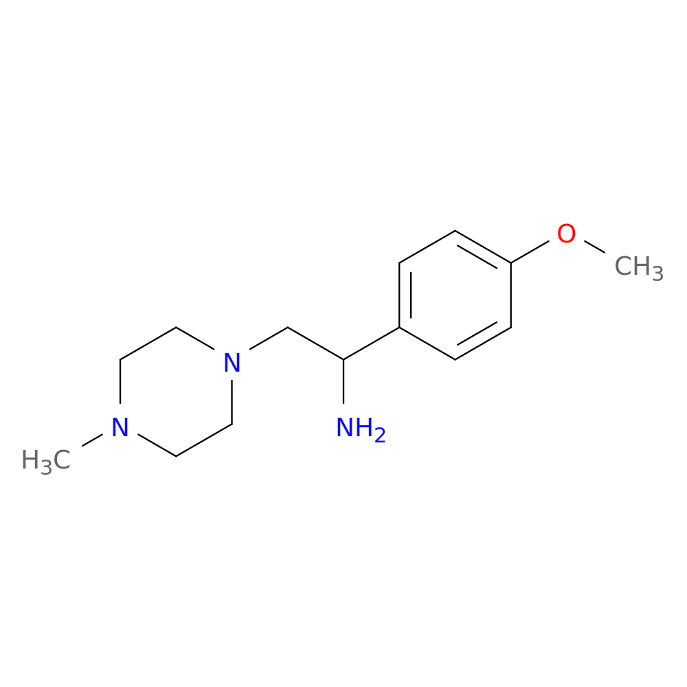 1-(4-methoxyphenyl)-2-(4-methylpiperazin-1-yl)ethan-1-amine