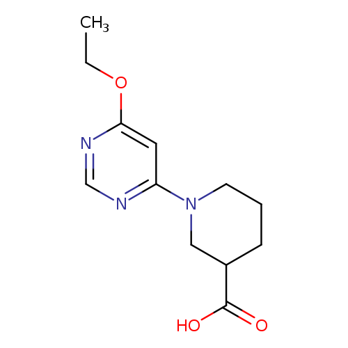 1-(6-Ethoxy-pyrimidin-4-yl)-piperidine-3-carboxylic acid